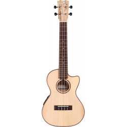 Cordoba 24T-CE Cutaway Tenor Elektro Akustik Ukulele (Natural)