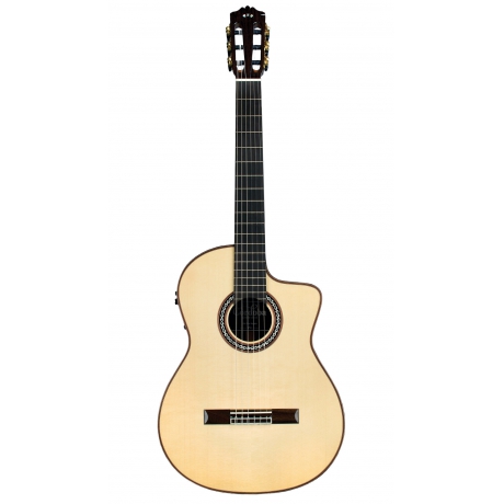 Cordoba GK Pro Negra Elektro Klasik Gitar<br>Fotoğraf: 1/4