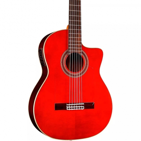 Cordoba GK Studio Negra Flamenco Elektro Klasik Gitar (Wine Red)<br>Fotoğraf: 2/3