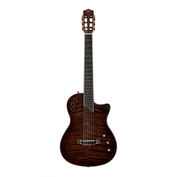 Cordoba Stage Artist Thinbody Elektro Klasik Gitar (Habano Burst), Fotoğraf: 1/6