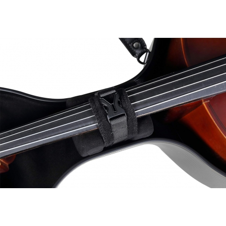 Crossrock CRF4000CEFBK Carbon Fiber Composite 4/4 Çello Taşıma Çantası<br>Fotoğraf: 6/6