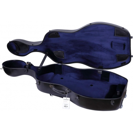 Crossrock CRF4020CEFBK Carbon Fiber Composite 4/4 Çello Taşıma Çantası<br>Fotoğraf: 3/6