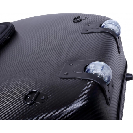 Crossrock CRF4020CEFBK Carbon Fiber Composite 4/4 Çello Taşıma Çantası<br>Fotoğraf: 4/6