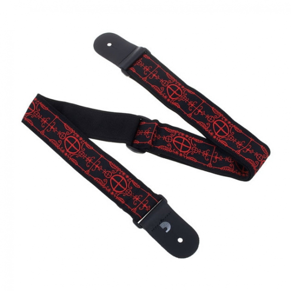 D'Addario 50A12 Voodoo Gitar Askısı, Fotoğraf: 1/1