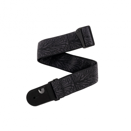 D'addario 50TB02 Gitar Askısı (Lightning Black Tubular)<br>Fotoğraf: 1/3