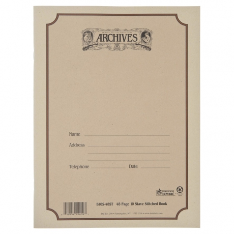 D'Addario B10S-48ST Nota defteri<br>Fotoğraf: 1/2