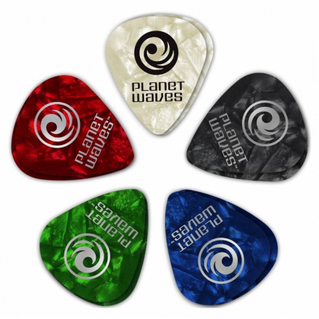 D'Addario Celluloid Assortment Medium Pena Seti<br>Fotoğraf: 1/1