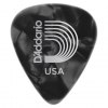 D'Addario Celluloid Black Pearl Medium Pena<br>Fotoğraf: 1/1