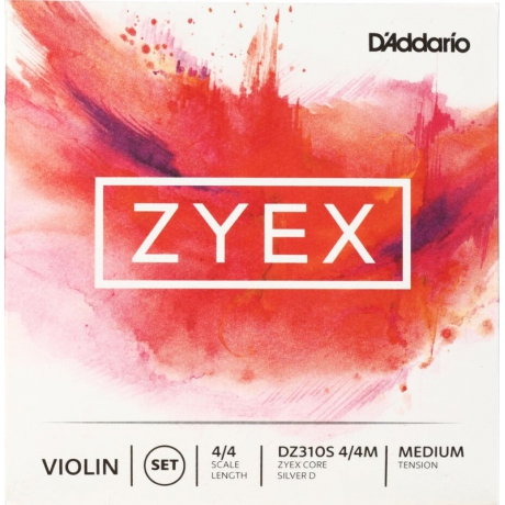 D'Addario DZ310S 4/4M Zyex Keman Teli<br>Fotoğraf: 1/1