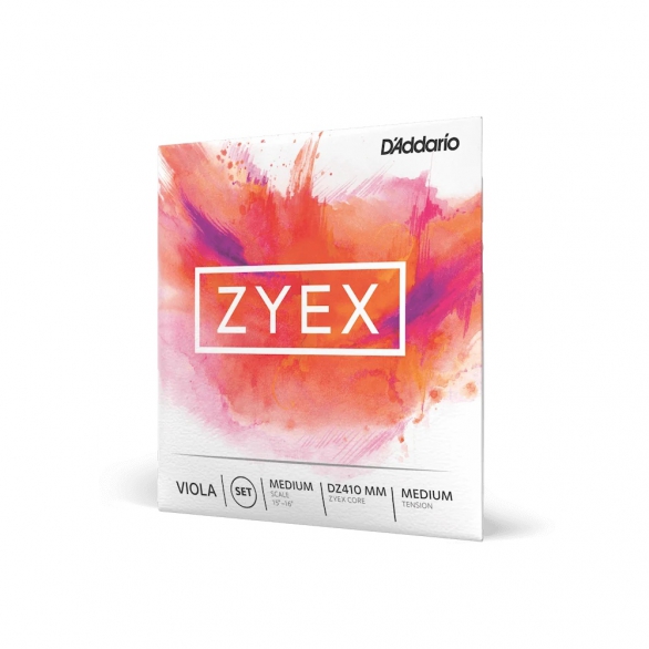 D'Addario DZ410 MM Zyex Medium Set Viyola Teli, Fotoğraf: 1/2
