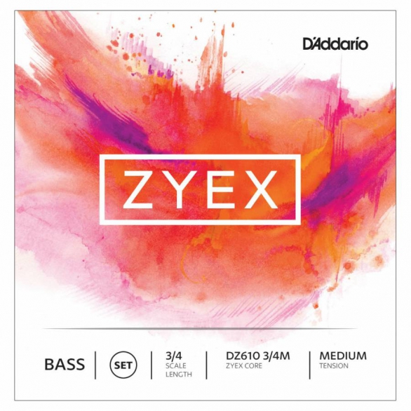 D'Addario DZ610 3/4M Zyex Kontrbas Teli, Fotoğraf: 1/1