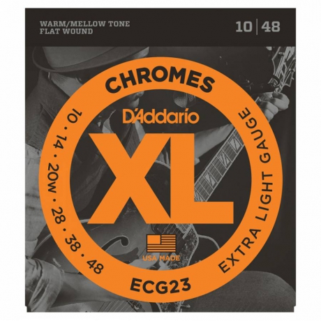 D'Addario ECG23 Chromes Elektro Gitar Teli (10-48)<br>Fotoğraf: 1/3