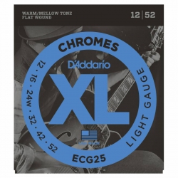 D'Addario ECG25 Chromes Elektro Gitar Teli (12-52)