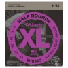 D'Addario EHR320 Half Round Elektro Gitar Teli (9-42)<br>Fotoğraf: 1/3