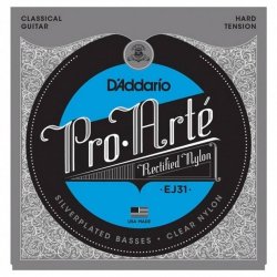 D'Addario EJ31 Pro-Arte Rectified Hard Tension Klasik Gitar Teli