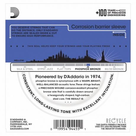 D'Addario EJ37 12 Telli Akustik Gitar Teli (12-54)<br>Fotoğraf: 3/3