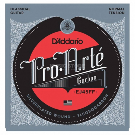 D'Addario EJ45FF Pro-Arte Carbon Normal Tension Klasik Gitar Teli<br>Fotoğraf: 1/3