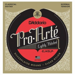 D'Addario EJ45LP Pro-Arte Polished Normal Tension Klasik Gitar Teli