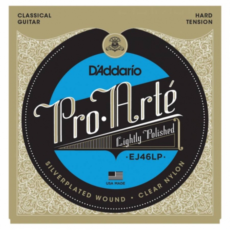 D'Addario EJ46LP Pro-Arte Polished Hard Tension Klasik Gitar Teli<br>Fotoğraf: 1/3