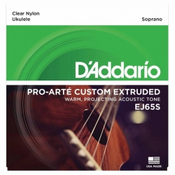 D'Addario EJ65S Pro-Arte Soprano Ukulele Teli