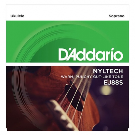 D'Addario EJ88S Nyltech Soprano Ukulele Teli<br>Fotoğraf: 1/3