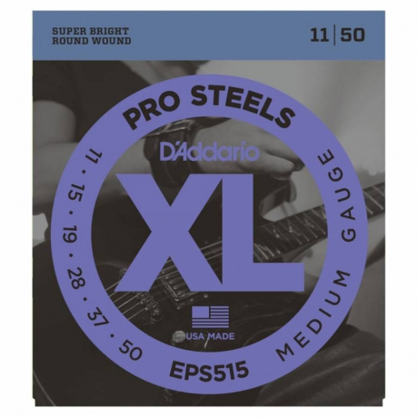 D'Addario EPS515 Pro Steels Elektro Gitar Teli (11-50)<br>Fotoğraf: 1/3