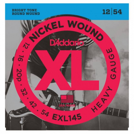 D'Addario EXL145 Elektro Gitar Teli (12-54)