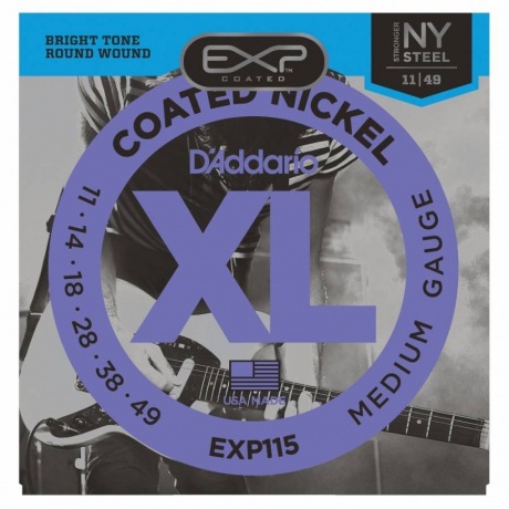D'Addario EXP115 Elektro Gitar Teli (11-49)<br>Fotoğraf: 1/3