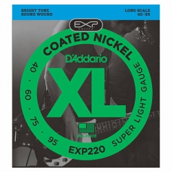 D'Addario EXP220 Long Scale Bas Gitar Teli (40-95)