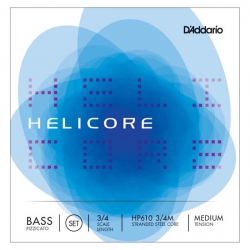D'Addario H610 3/4M Helicore Pizzicato Kontrabas Teli