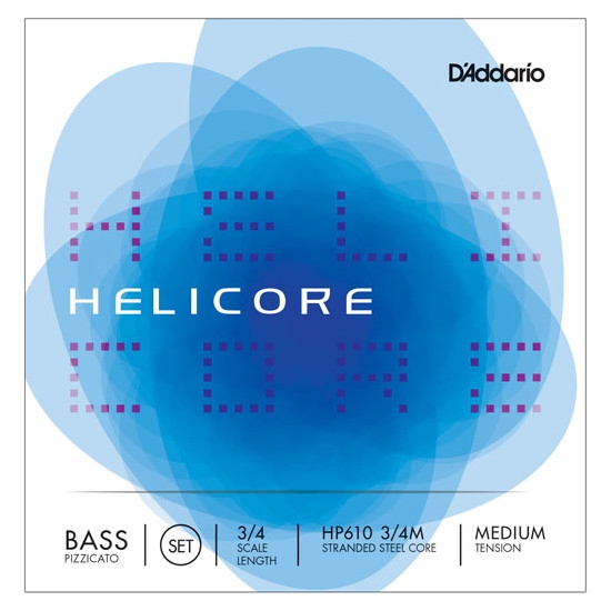 D'Addario H610 3/4M Helicore Pizzicato Kontrbas Teli, Fotoğraf: 1/1