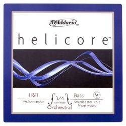 D'Addario H611 3/4M Helicore G Kontrbas Teli (Sol)