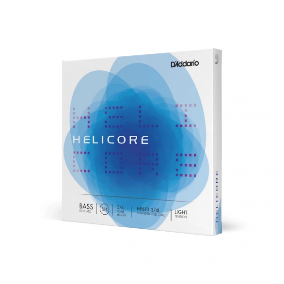 D'Addario HP610 3/4L Helicore Pizzicato Kontrbas Teli, Fotoğraf: 1/2