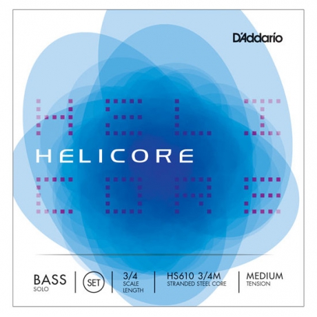 D'Addario HS610 3/4M Helicore Solo Kontrabas Teli<br>Fotoğraf: 1/1