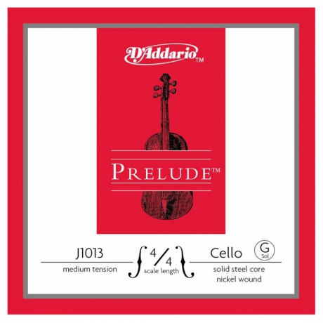 D'Addario J1013 4/4M Prelude G Çello Teli (Sol)<br>Fotoğraf: 1/1