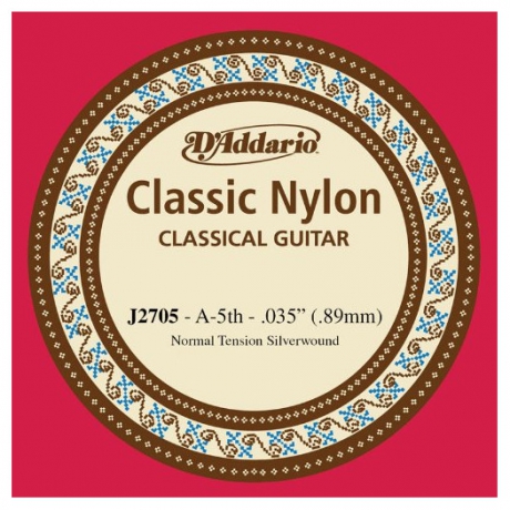 D'Addario J2705 Student Nylon Klasik Gitar Tek La Teli<br>Fotoğraf: 1/1