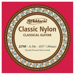 D'Addario J2705 Student Nylon Klasik Gitar Tek La Teli
