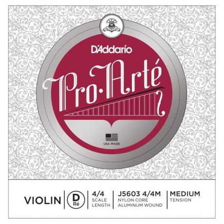 D'Addario J5603 4/4M Pro Arte D Keman Teli (Re)<br>Fotoğraf: 1/1