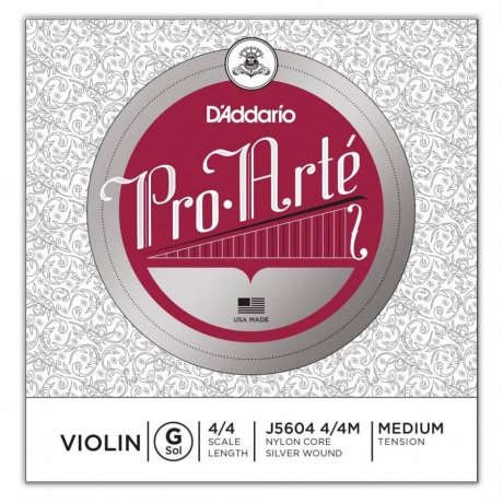 D'Addario J5604 4/4M Pro Arte G Keman Teli (Sol)<br>Fotoğraf: 1/1