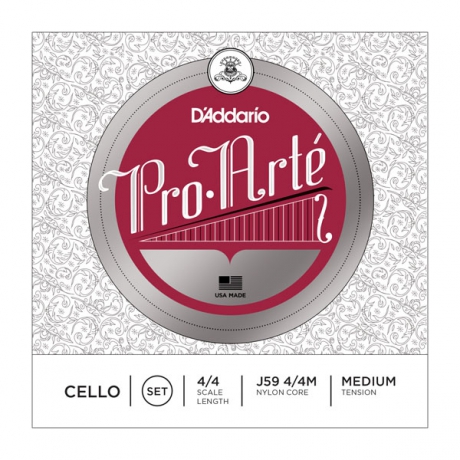 D'Addario J59 4/4M Pro Arte Çello Teli<br>Fotoğraf: 1/1