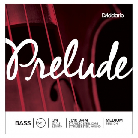 D'Addario J610 3/4M Prelude Kontrabas Teli<br>Fotoğraf: 1/1