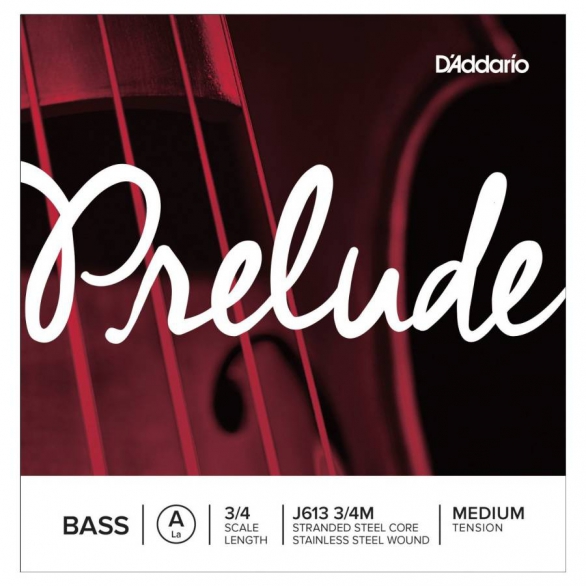 D'Addario J613 3/4M Prelude A Kontrbas Teli (La), Fotoğraf: 1/1