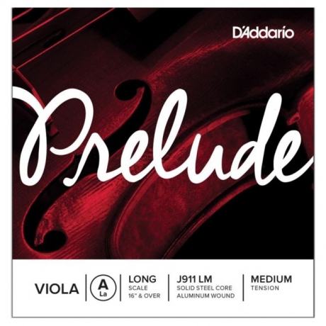 D'Addario J911LM Prelude A Viyola Teli (La)<br>Fotoğraf: 1/1