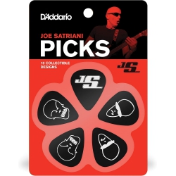 D'addario Joe Satriani 10'lu Paket Pena (Light Black)