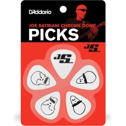 D'addario Joe Satriani 10'lu Palet Pena (Medium White)