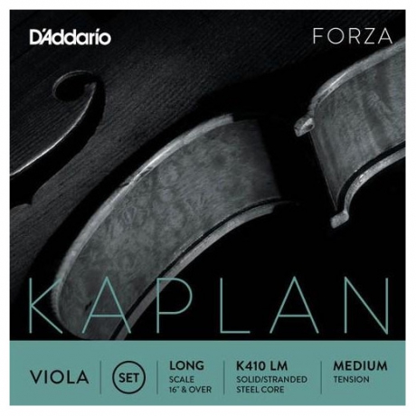 D'Addario K410 LM Kaplan Forza Viyola Teli<br>Fotoğraf: 1/1
