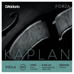 D'Addario K410 LM Kaplan Forza Viyola Teli