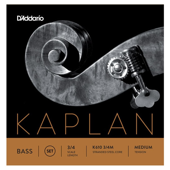 D'Addario K610 3/4M Kaplan Kontrbas Teli, Fotoğraf: 1/1