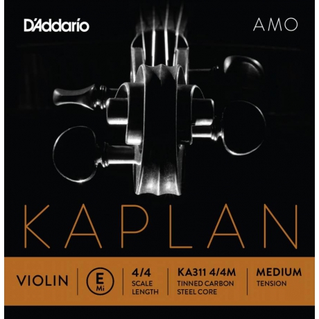 D'Addario KA311 4/4M Kaplan Amo Keman Teli (E)<br>Fotoğraf: 1/1