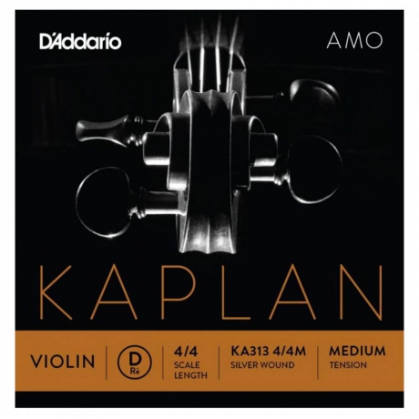 D'Addario KA313 4/4M Kaplan Amo Keman Teli (D)<br>Fotoğraf: 1/1
